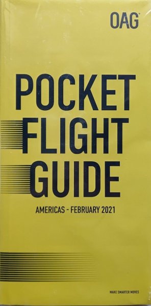 北南米 航空時刻表（英語A5版） 2021年2月号 (発売日2021年02月01日) 表紙