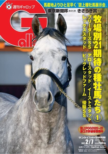 週刊Gallop（ギャロップ） 2021年2月7日号 (発売日2021年02月02日) 表紙