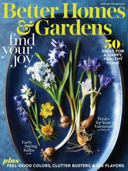 Better Homes&Gardens(ベターホームズアンドガーデンズ) February 1 2021 (発売日2021年01月16日) 表紙