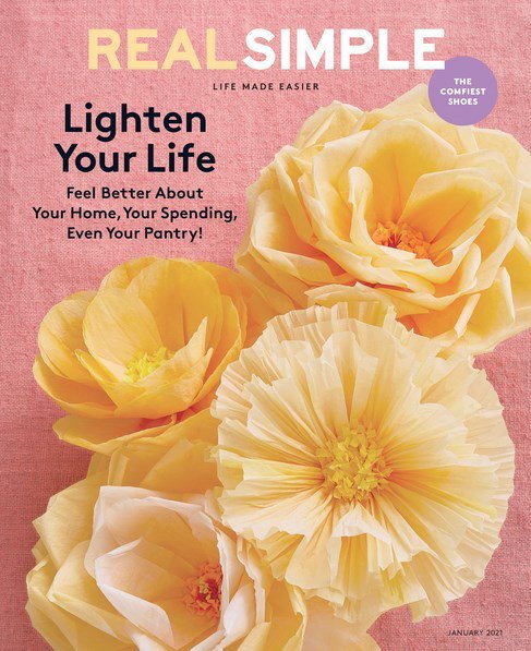 Real Simple(リアルシンプル) January 1 2021 (発売日2020年12月19日) 表紙