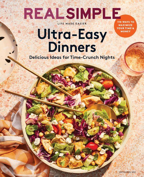 Real Simple(リアルシンプル) September 1 2021 (発売日2021年08月21日) 表紙