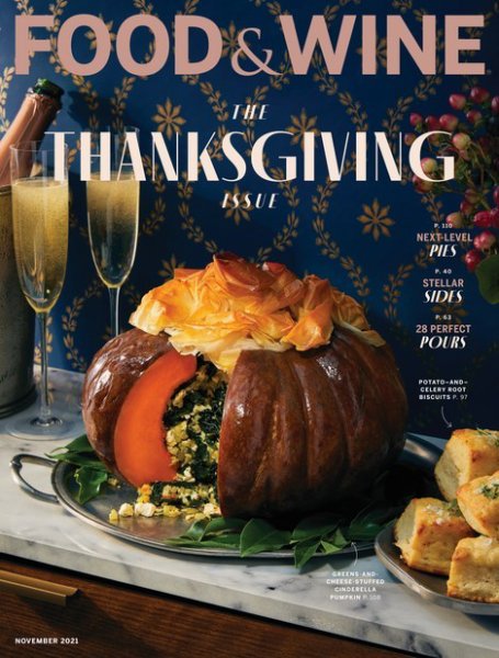Food & Wine(フードアンドワイン) November 1 2021 (発売日2021年10月16日) 表紙