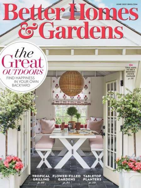 Better Homes&Gardens(ベターホームズアンドガーデンズ) June 1 2021 (発売日2021年05月15日) 表紙