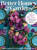 Better Homes&Gardens(ベターホームズアンドガーデンズ) November 1 2021 表紙