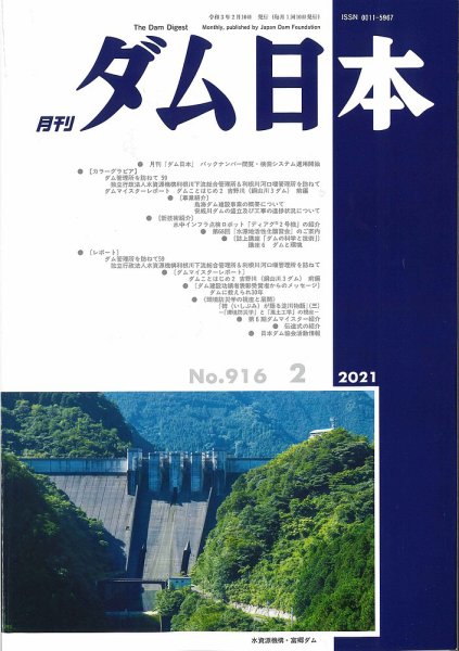 ダム日本 No.916 (発売日2021年02月10日) 表紙