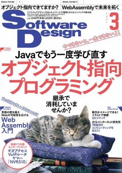 Software Design (ソフトウェアデザイン) 2021年3月号 (発売日2021年02月18日) 表紙