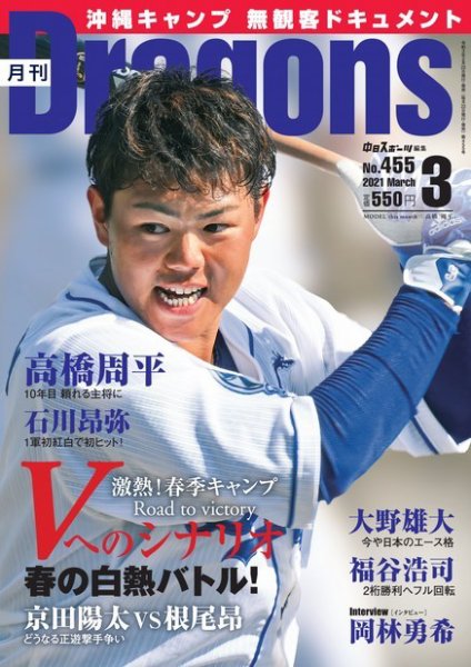 月刊 Dragons ドラゴンズ 2021年3月号 (発売日2021年02月22日) 表紙