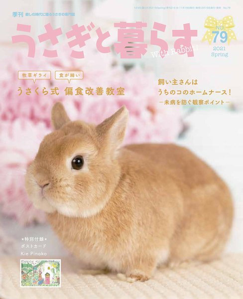 うさぎと暮らす No.79 (発売日2021年02月19日) 表紙