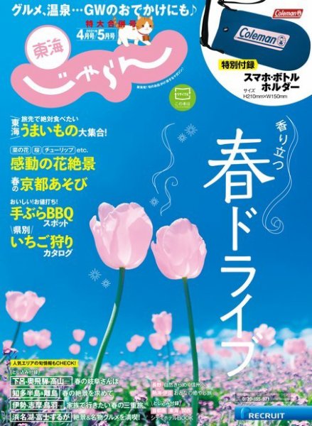 東海じゃらん 2021年４月号・５月号特別合併号 (発売日2021年03月01日) 表紙