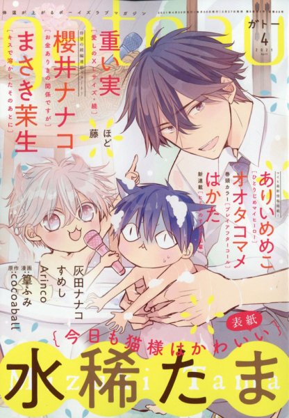 gateau（ガトー） 2021年4月号 (発売日2021年02月27日) 表紙