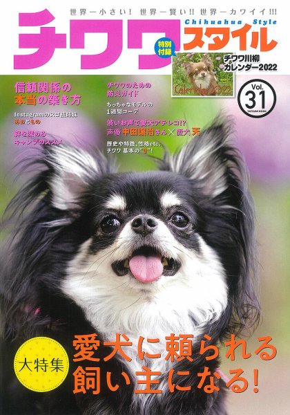 チワワスタイル vol.31 (発売日2021年09月08日) 表紙