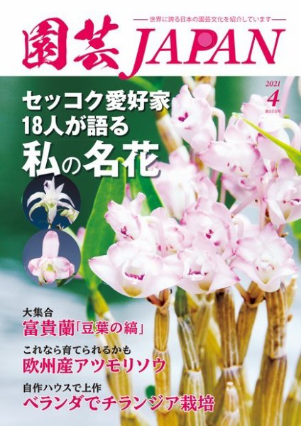 園芸Japan 2021年4月号 (発売日2021年03月12日) 表紙