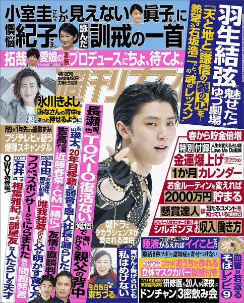 週刊女性 2021年4/13号 (発売日2021年03月30日) 表紙