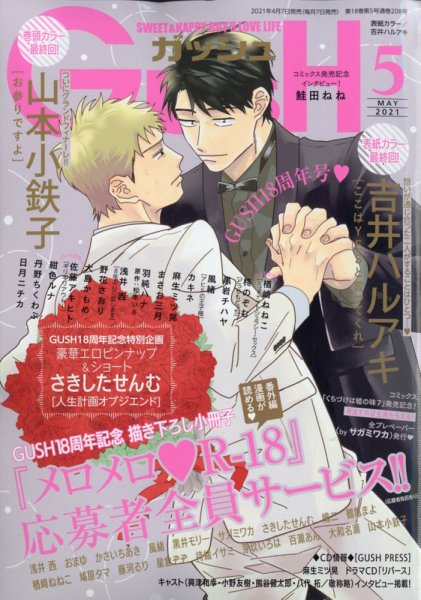 GUSH（ガッシュ） 2021年5月号 (発売日2021年04月07日) 表紙