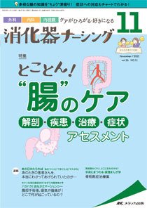 消化器ナーシング 2021年11月号 (発売日2021年10月17日) 表紙