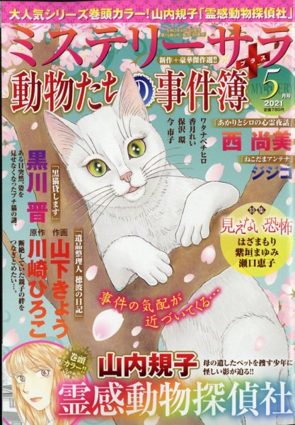 MYSTERY sara（ミステリーサラ） 2021年5月号 (発売日2021年04月13日) 表紙