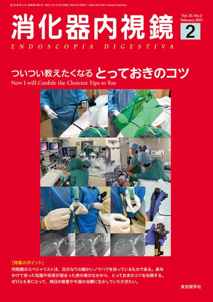 消化器内視鏡 21年2月号 (発売日2021年02月25日) 表紙