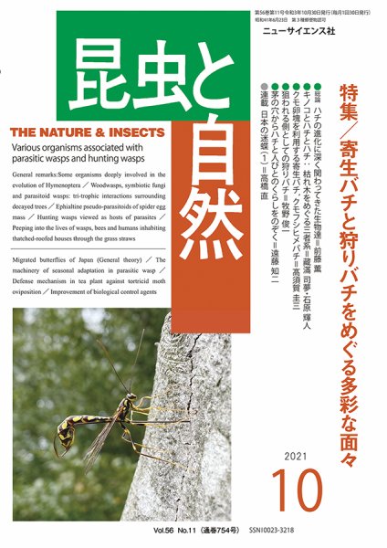 昆虫と自然 2021年10月号 (発売日2021年09月22日) 表紙