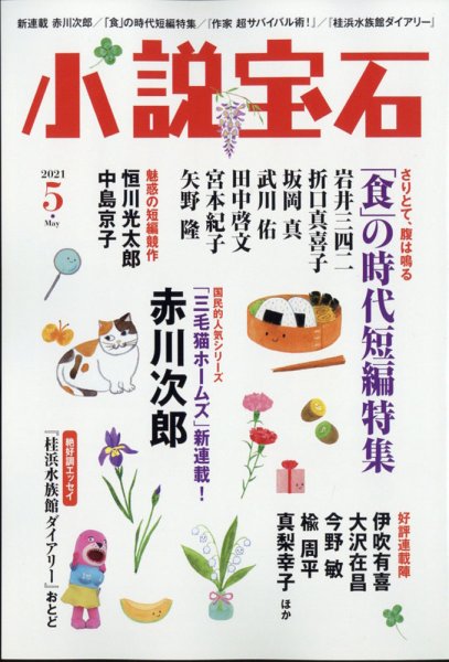 小説宝石 2021年5月号 (発売日2021年04月22日) 表紙