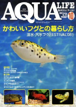 アクアライフ 10月号 (発売日2008年09月11日) 表紙