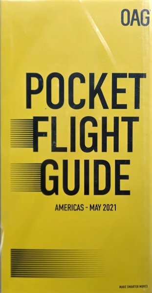 北南米 航空時刻表（英語A5版） 2021年5月号 (発売日2021年05月01日) 表紙