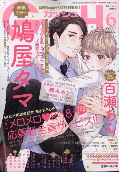 GUSH（ガッシュ） 2021年6月号 (発売日2021年05月07日) 表紙