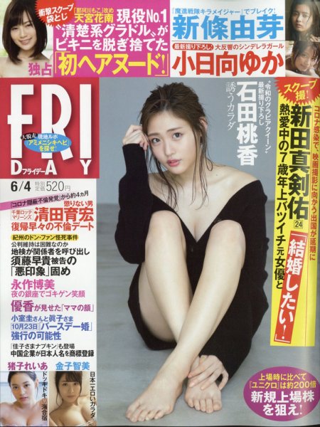FRIDAY（フライデー） 2021年6/4号 (発売日2021年05月21日) 表紙