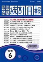 酒類食品統計月報 2021年6月 表紙