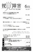 【点字版】視覚障害――その研究と情報 No.397 表紙