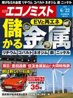 週刊エコノミスト 2021年6/22号 表紙