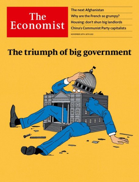 英国The Economist（エコノミスト） 2021年11月20日発売号 表紙