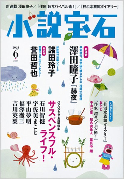 小説宝石 2021年7月号 (発売日2021年06月22日) 表紙