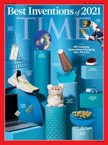 TIME 2021年11/22・11/29号 (発売日2021年11月15日) 表紙