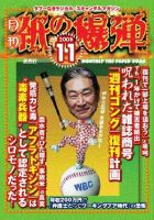 紙の爆弾 2008年11月号 表紙