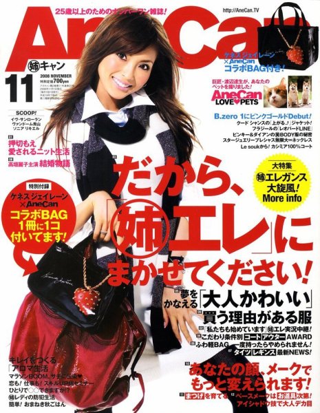 AneCan（姉キャン） 2008年10月07日発売号 表紙