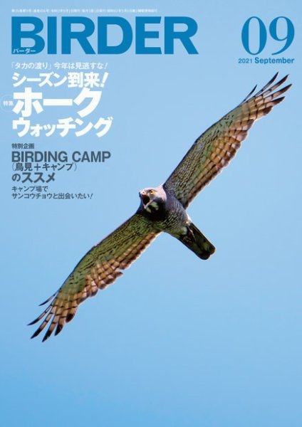 BIRDER（バーダー） 2021年9月号 (発売日2021年08月16日) 表紙