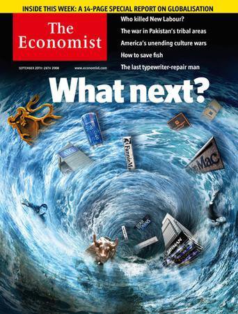 英国The Economist（エコノミスト） Sep. 20th 2008 (発売日2008年09月20日) 表紙