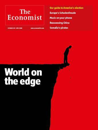 英国The Economist（エコノミスト） Oct. 4th 2008 (発売日2008年10月04日) 表紙