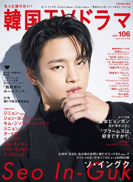 もっと知りたい！韓国TVドラマ Vol.106 (発売日2021年12月20日) 表紙