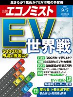 週刊エコノミスト 2021年9/7号 表紙