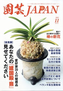 園芸japanの最新号 21年11月号 発売日21年10月12日 雑誌 電子書籍 定期購読の予約はfujisan