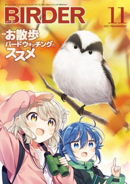 BIRDER（バーダー） 2021年11月号 (発売日2021年10月15日) 表紙