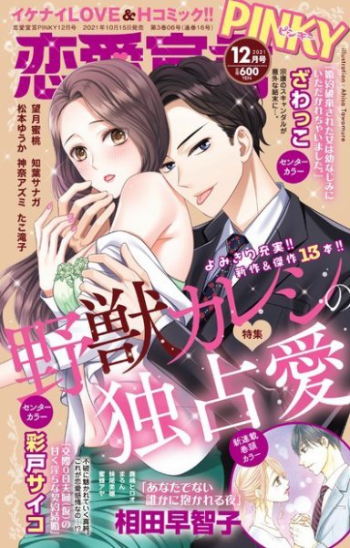 恋愛宣言ピンキー 2021年12月号 (発売日2021年10月15日) 表紙