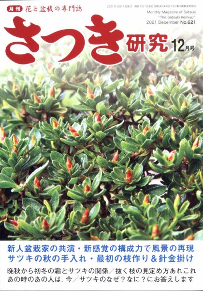 さつき研究 2021年12月号 (発売日2021年11月05日) 表紙