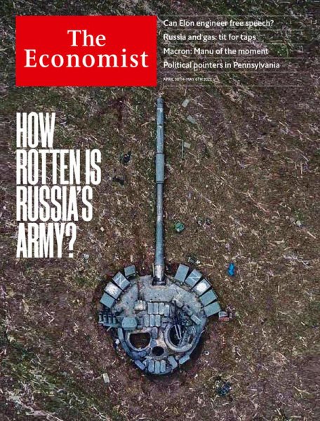 英国The Economist（エコノミスト） 2022年04月30日発売号 表紙