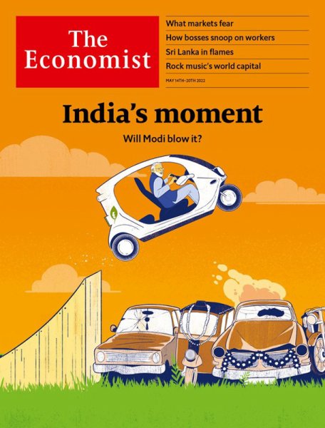 英国The Economist（エコノミスト） 2022年05月14日発売号 表紙