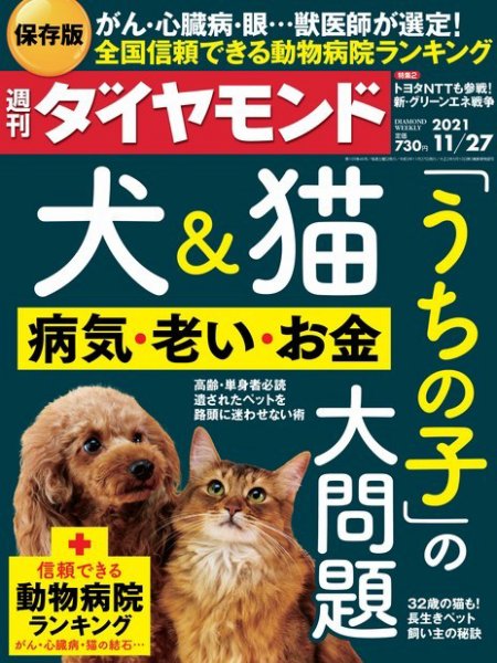 週刊ダイヤモンド（Diamond WEEKLY） 2021年11/27号 (発売日2021年11月22日) 表紙