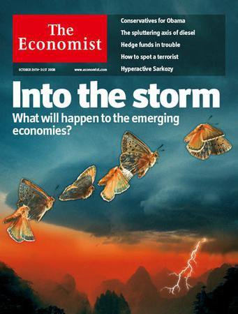 英国The Economist（エコノミスト） Oct. 25th 2008 (発売日2008年10月25日) 表紙
