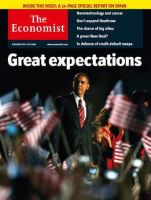 英国The Economist（エコノミスト） Nov. 8th 2008 (発売日2008年11月08日) 表紙