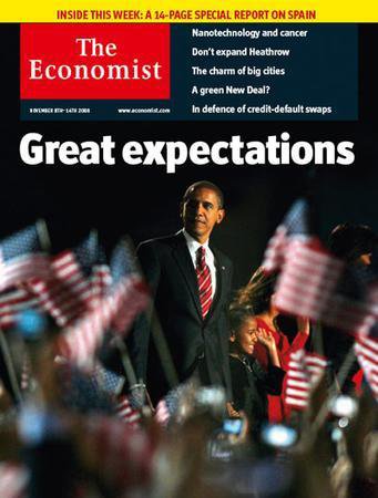 英国The Economist（エコノミスト） Nov. 8th 2008 (発売日2008年11月08日) 表紙